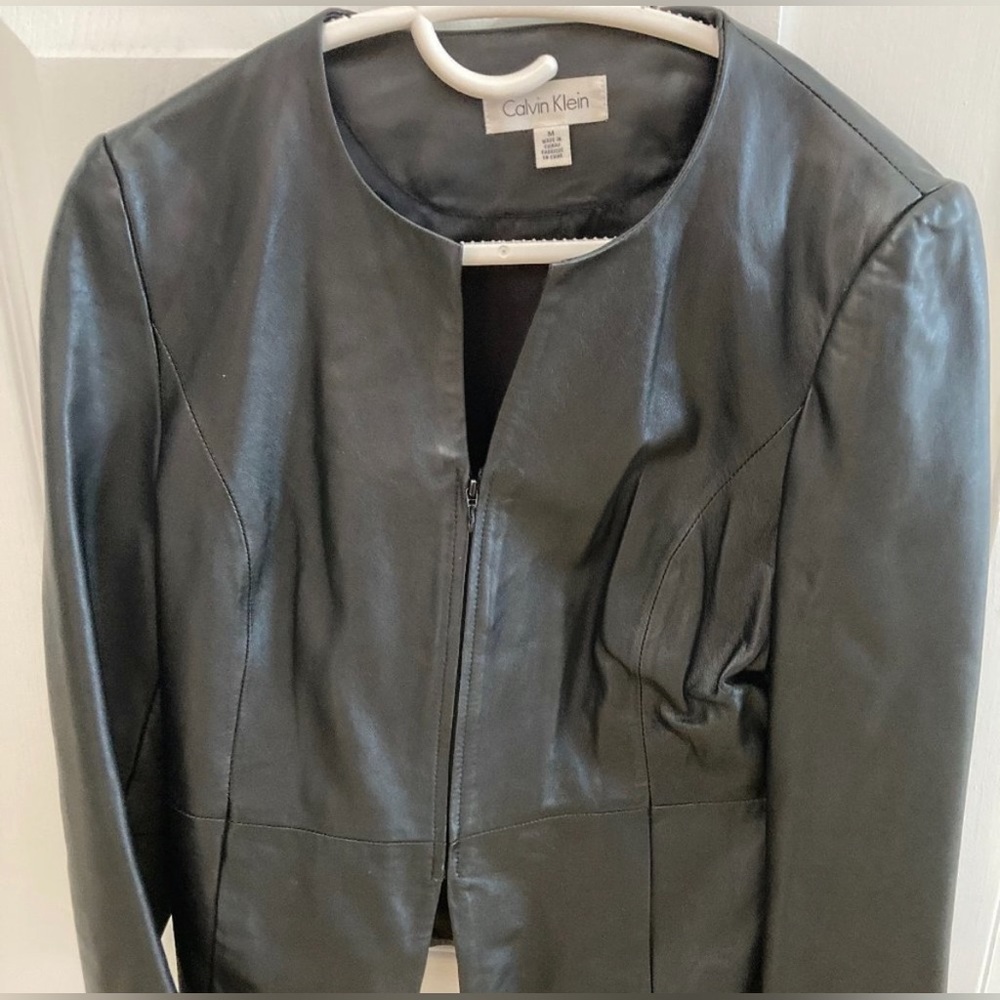 Calvin Klein Leather Jacket
